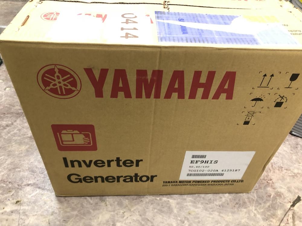 ヤマハ YAMAHA インバーター発電機 EF9HISの中古 未使用品 商品詳細 ｜中古工具販売のツールオフ