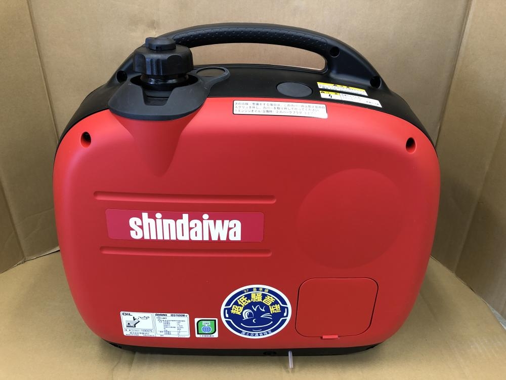新ダイワ インバーター発電機 IEG1600Mの中古 未使用品 《神奈川・川崎