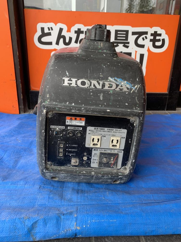 ホンダ HONDA インバーター発電機 1.6kVA EU16i ※片面足無しの中古 中古C傷汚れあり 《大阪・松原》中古工具販売の専門店│ツールオフ松原店  ｜中古工具販売のツールオフ