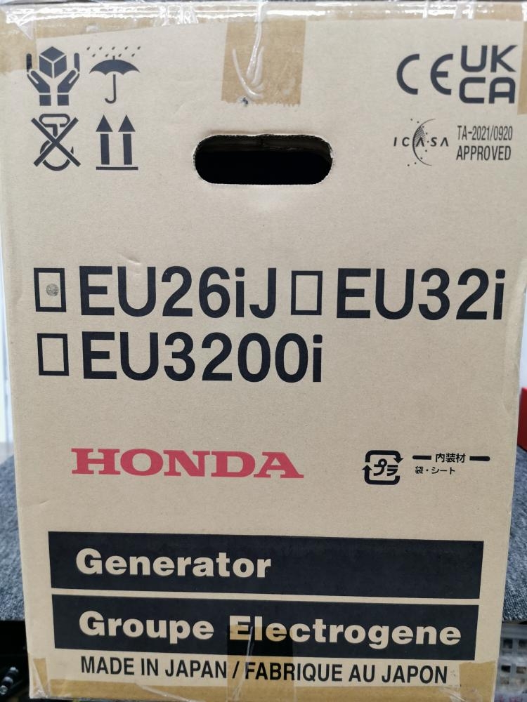 HONDA ホンダ インバーター発電機 2.6kVA EU26iJの中古 未使用品