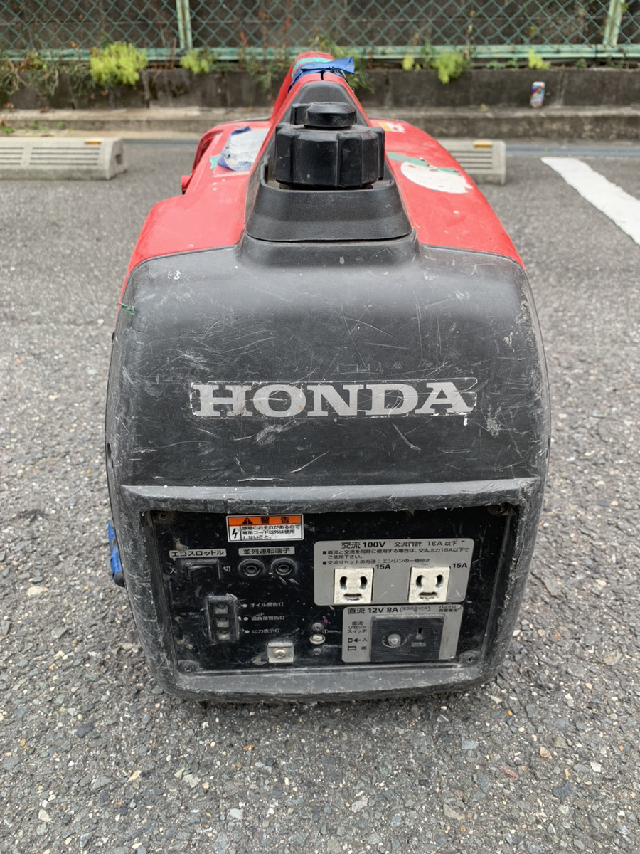 HONDA ホンダ インバーター発電機 スターターロープ不動 EU16iの中古 