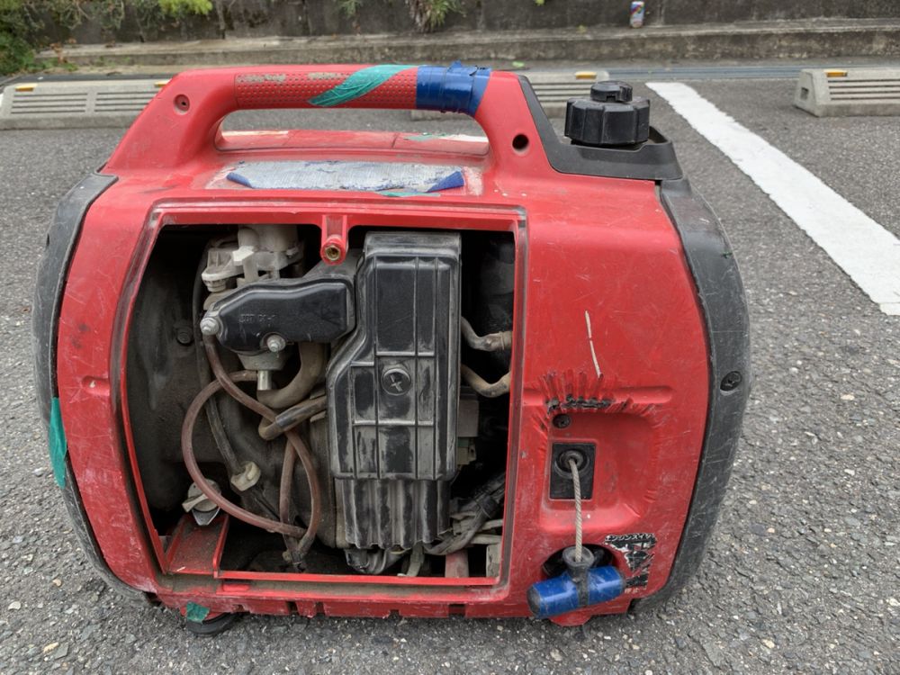 HONDA ホンダ インバーター発電機 スターターロープ不動 EU16iの中古