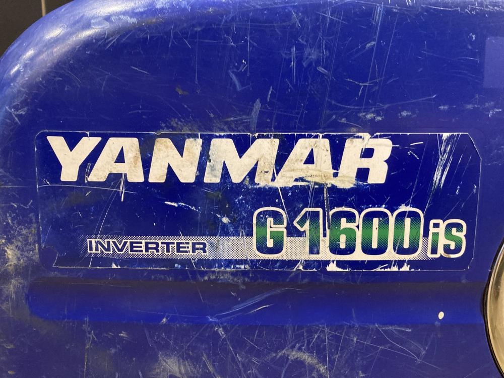 ヤンマー ガソリンインバーター発電機 G1600isの中古 中古C傷汚れあり