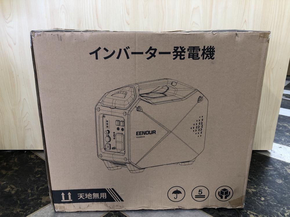 EENOUR インバータ-発電機 カセットボンベ式 GS1800i-Bの中古 未 EENOUR インバータ-発電機 カセットボンベ式 GS1800i-Bの中古 未