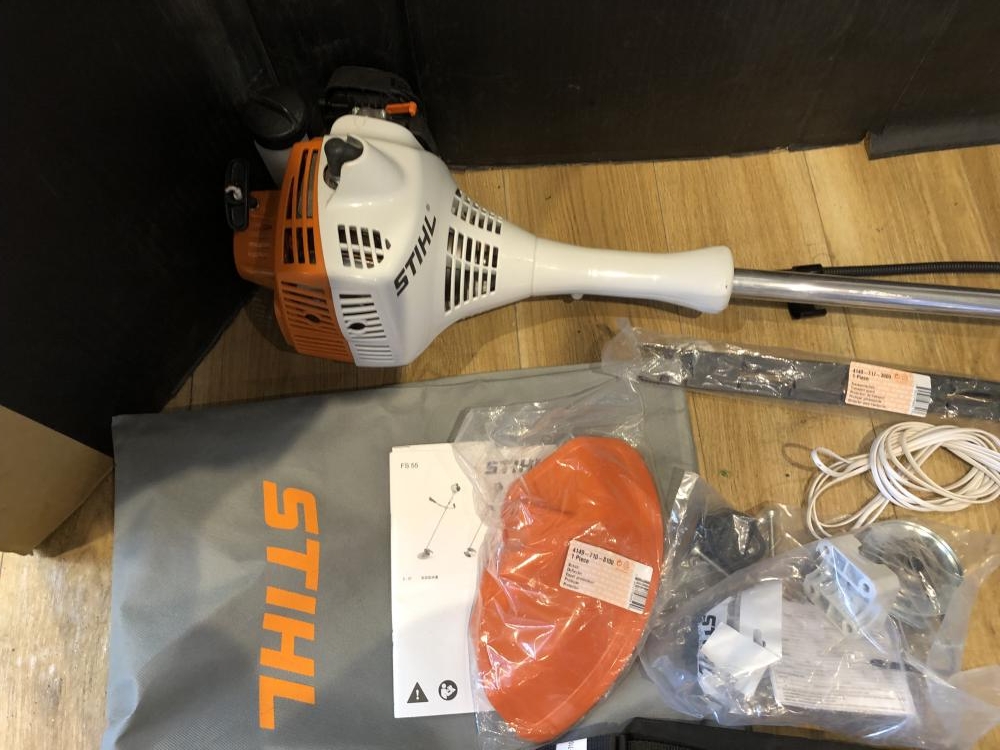スチール STIHL 刈払機 FS55Cの中古 未使用品 《埼玉・川越》中古工具 