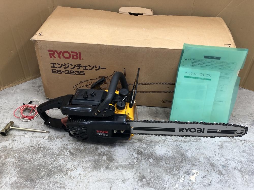 RYOBI エンジンチェーンソー ES-3235の中古 中古B使用感あり 《神奈川・川崎》中古工具販売の専門店│ ツールオフ神奈川・川崎店  ｜中古工具販売のツールオフ