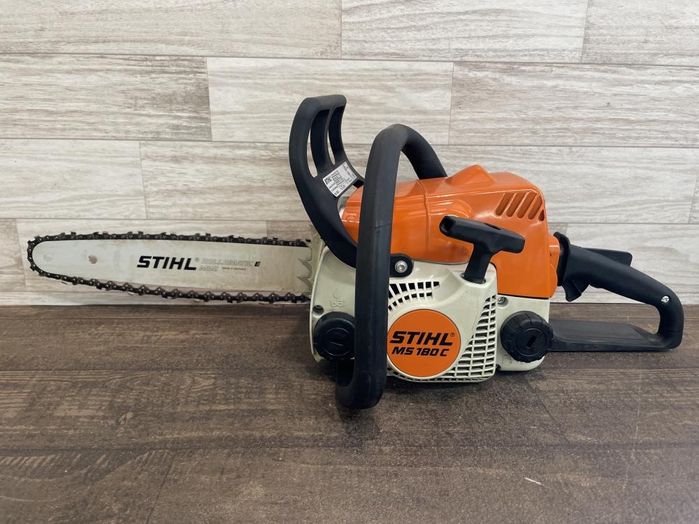 STIHL スチール エンジンチェンソー MS180の中古 中古C傷汚れあり 《埼玉・入間》中古工具販売の専門店│ ツールオフ所沢入間店  ｜中古工具販売のツールオフ