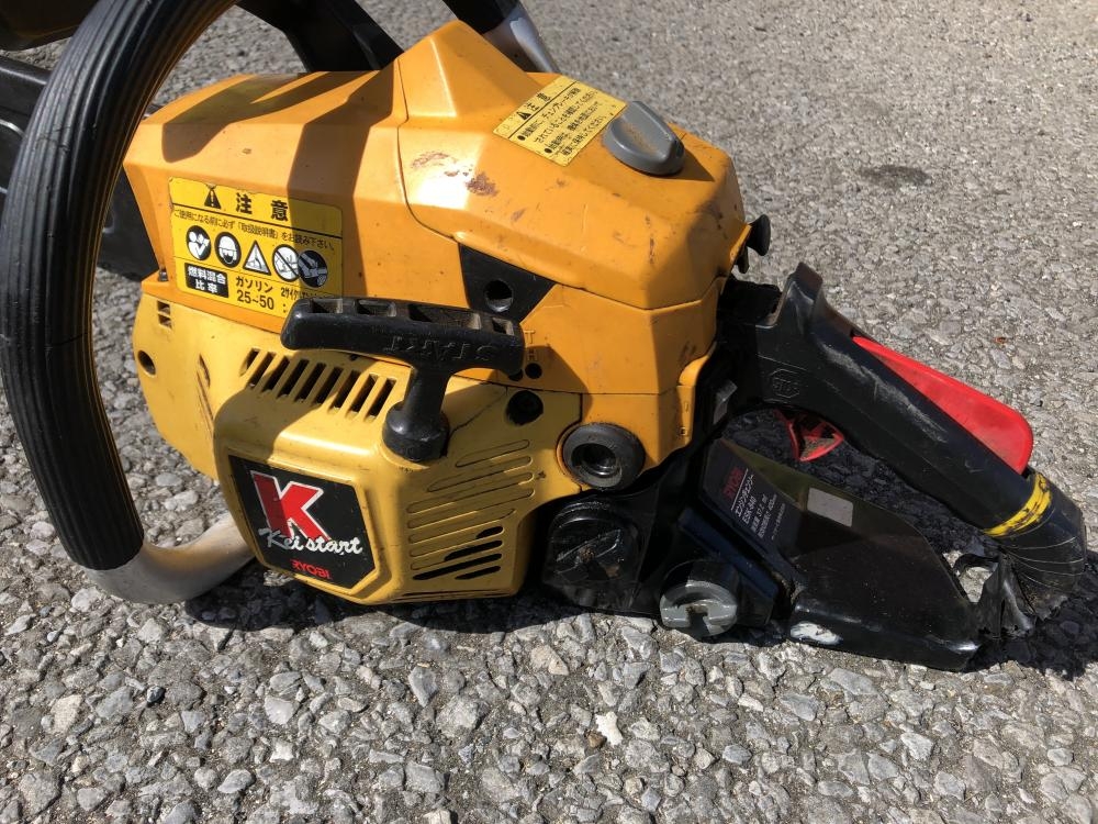 RYOBI リョービ エンジンチェーンソー ESK-840の中古 中古C傷汚れあり 《千葉・柏》中古工具販売の専門店│ ツールオフ柏店  ｜中古工具販売のツールオフ