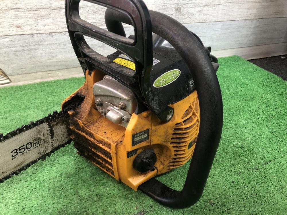 RYOBI リョービ エンジンチェーンソー ESK-3435の中古 中古C傷汚れあり 《大阪・茨木》中古工具販売の専門店│ ツールオフ茨木店  ｜中古工具販売のツールオフ