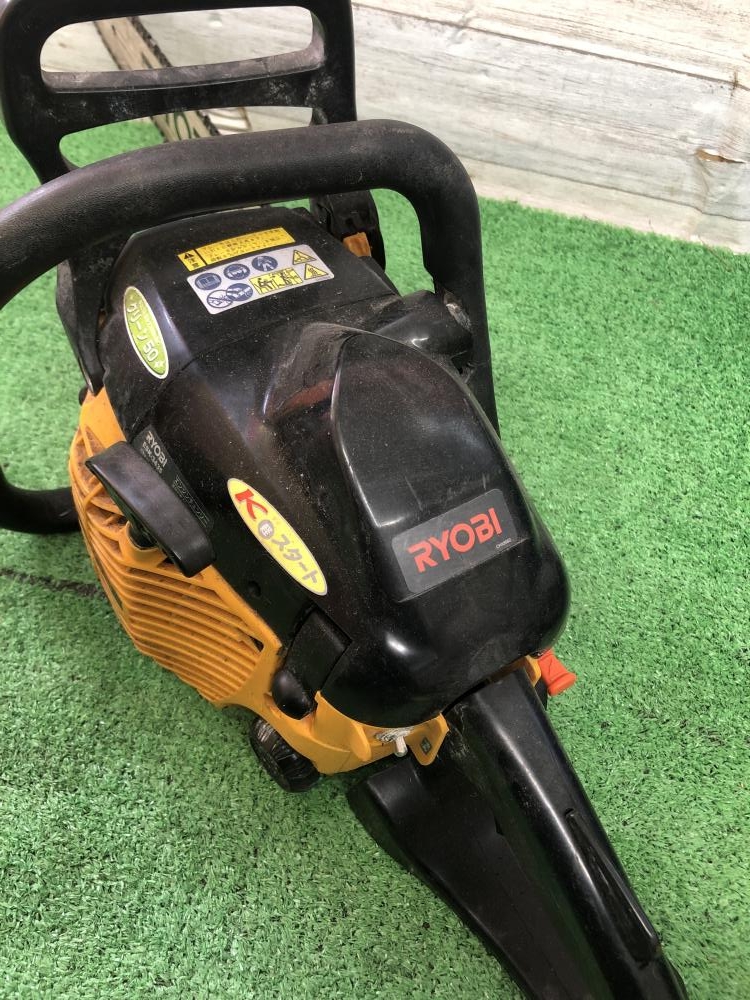 RYOBI リョービ エンジンチェーンソー ESK-3435の中古 中古C傷汚れあり 《大阪・茨木》中古工具販売の専門店│ ツールオフ茨木店  ｜中古工具販売のツールオフ