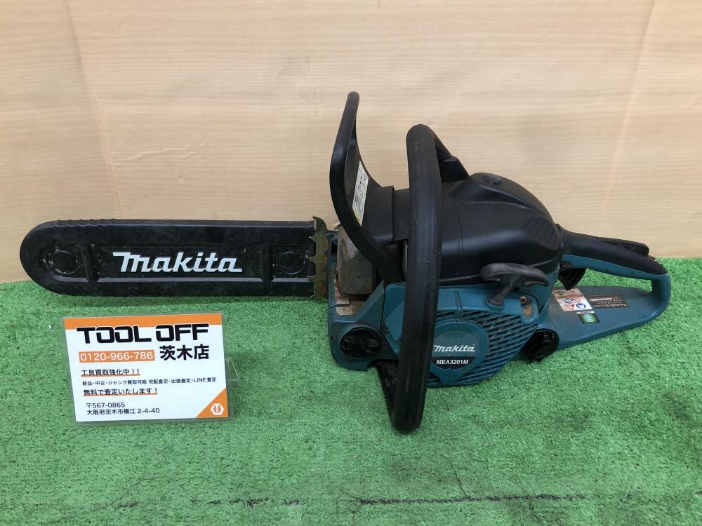 マキタ makita 350ｍｍエンジン式チェーンソー MEA3201Aの中古 ジャンク 《大阪・茨木》中古工具販売の専門店│ ツールオフ茨木店  ｜中古工具販売のツールオフ