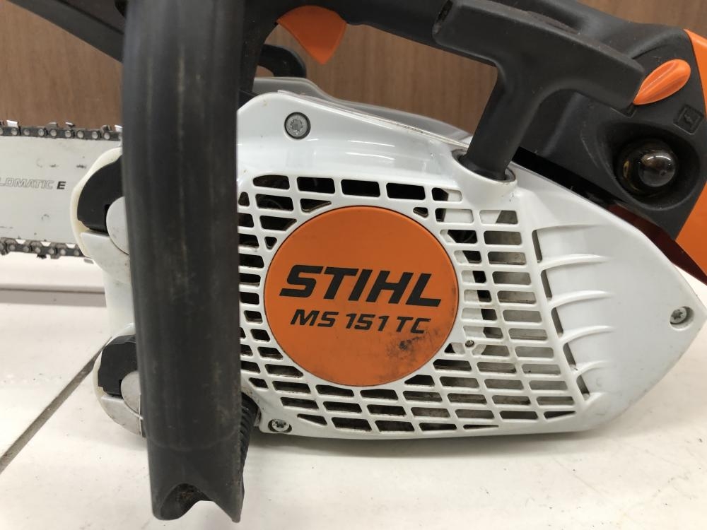 スチール STIHL エンジンチェーンソー MS151TC-Eの中古 中古C傷汚れ