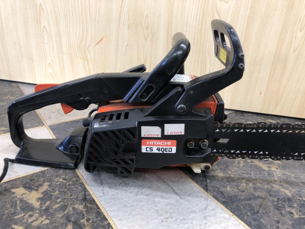 日立 エンジンチェーンソー CS40EDの中古 ジャンク 《千葉・市原