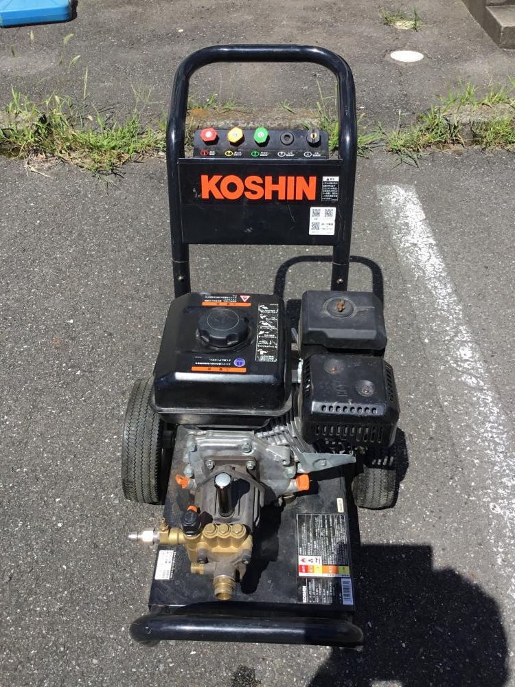 中古 KOSHIN高圧洗浄機 JCE-1408UDX【新品・未開封】ム―ミン