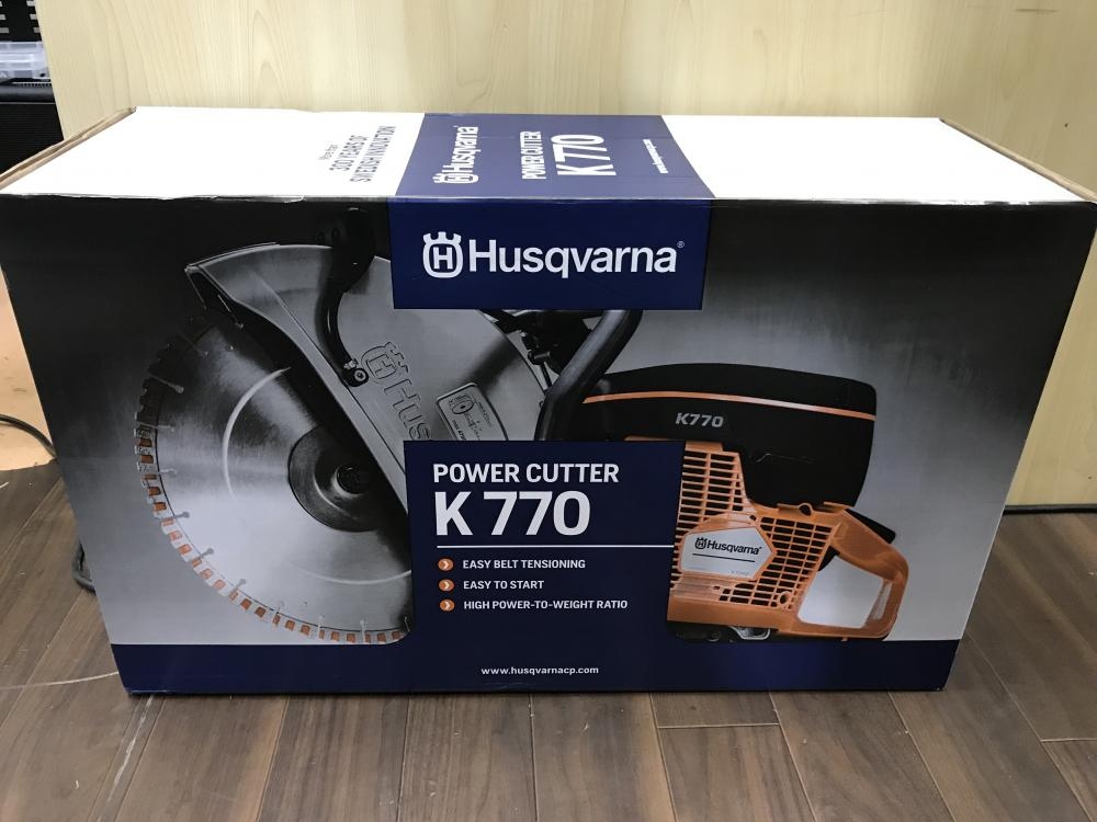 ハスクバーナ エンジンカッター(14インチ) K770の中古 未使用品 《千葉 