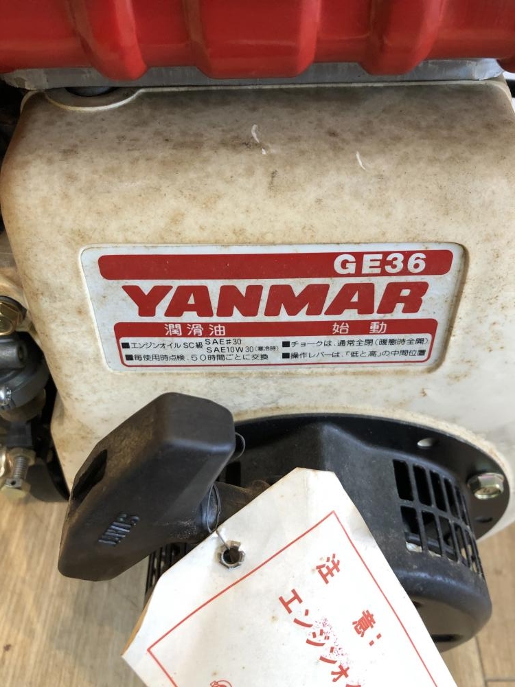 ヤンマー YANMAR ガソリンエンジン GE36の中古 中古C傷汚れあり 《埼玉・川越》中古工具販売の専門店│ ツールオフ川越店  ｜中古工具販売のツールオフ