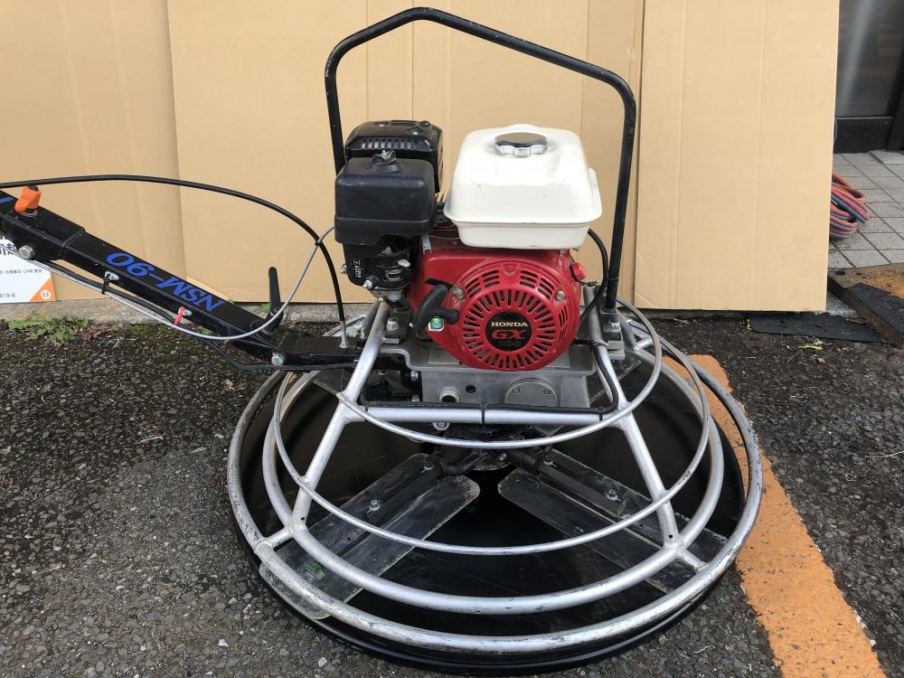 引取限定】【中古品】友定建機 エンジン式トロウェル TW-90 引取限定】【中古品】友定建機 エンジン式トロウェル TW-90