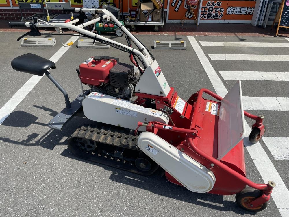 アテックス 自走クローラー式草刈機 ハンマーナイフモアー 刈馬王 RX-650 動作良好 8馬力 刈幅650mmの中古 中古C傷汚れあり  《埼玉・入間》中古工具販売の専門店│ ツールオフ所沢入間店 ｜中古工具販売のツールオフ