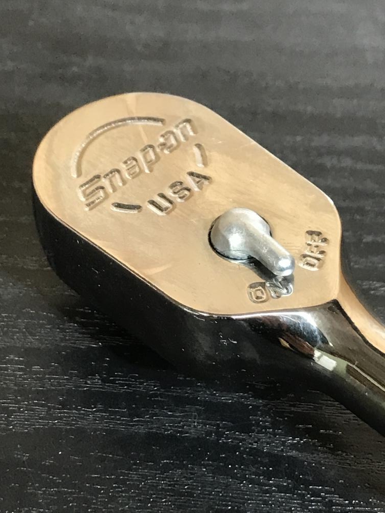 スナップオン Snap-on 3/8SQロングラチェットハンドル FHL80の中古 未使用品 《埼玉・川越》中古工具販売の専門店│ ツールオフ川越店  ｜中古工具販売のツールオフ