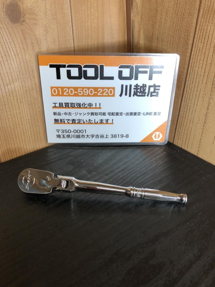 Snap-on スナップオン 1/4フレックスヘッドラチェット TF72の中古 中古B使用感あり 《埼玉・川越》中古工具販売の専門店│  ツールオフ川越店 ｜中古工具販売のツールオフ