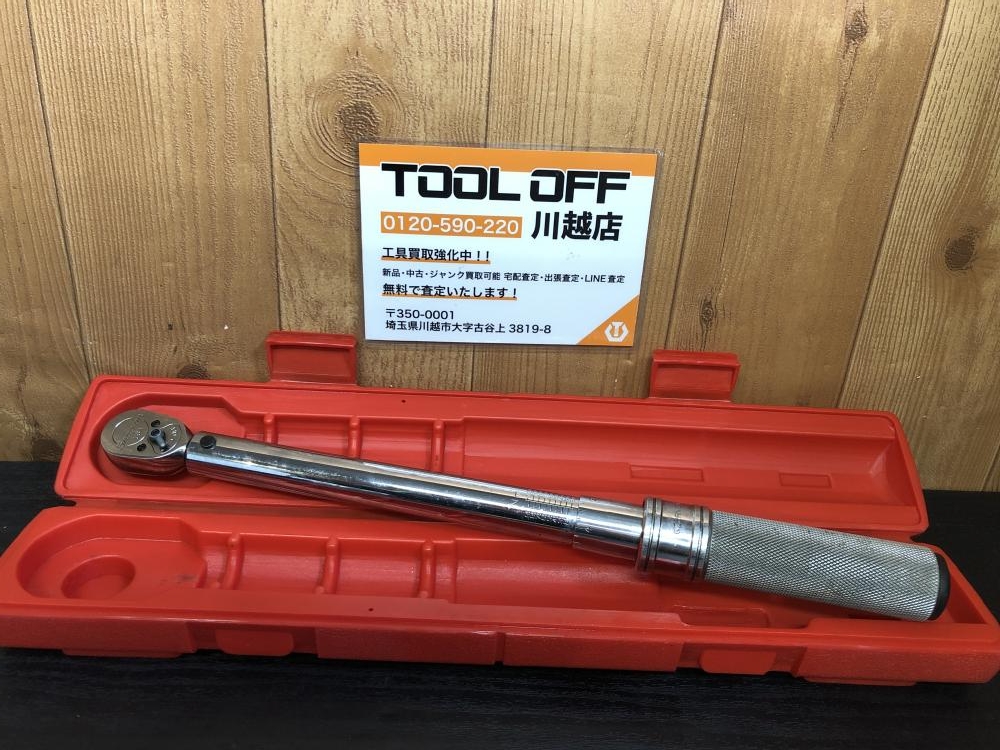 Snap-on スナップオン 3/8トルクレンチ QC2RN100の中古 中古C傷汚れ