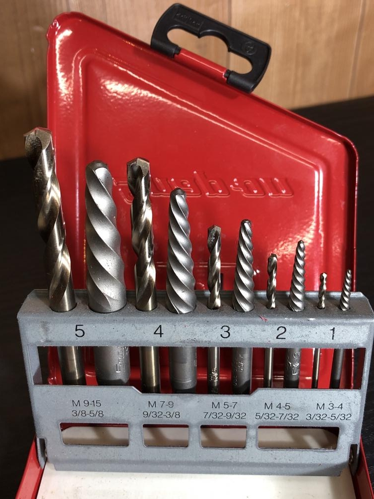 Snap-on スナップオン ドリルビットセット EXD10の中古 中古C傷 Snap-on スナップオン ドリルビットセット EXD10の中古 中古C傷