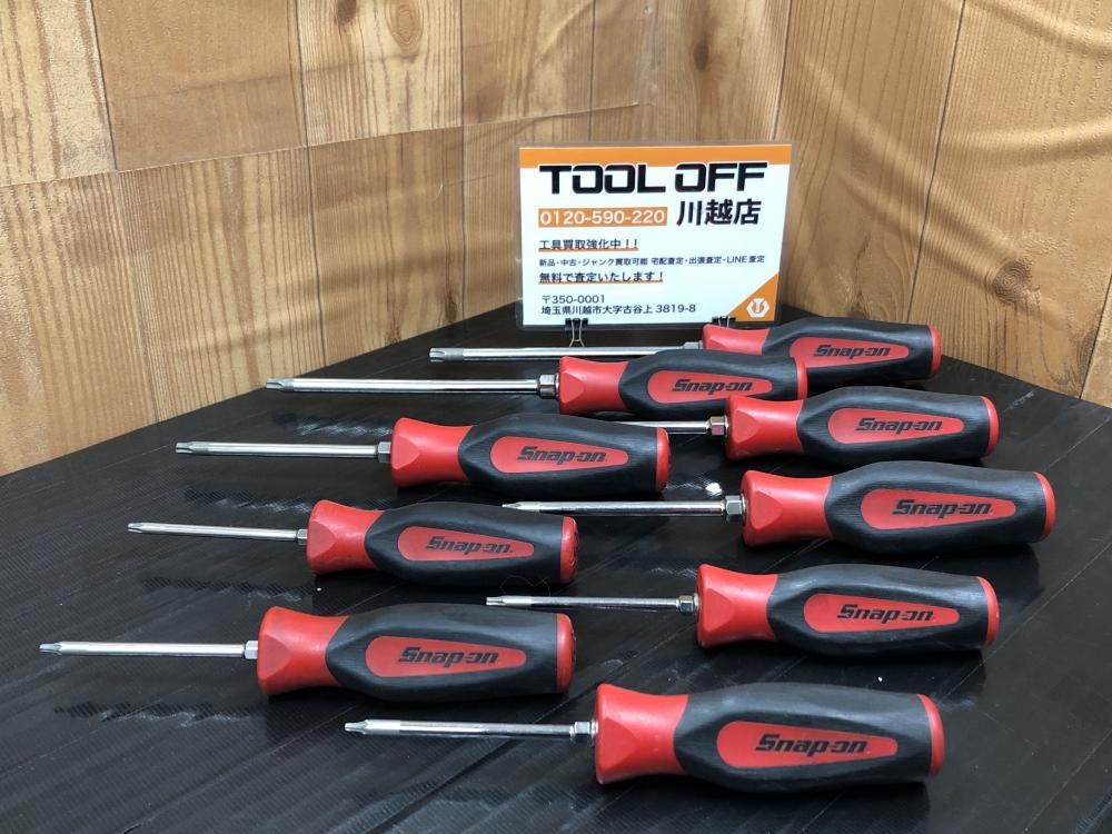 Snap-on スナップオン トルクスドライバーセット SGDTX645/640/430/427/425/320/の中古 中古C傷汚れあり  《埼玉・川越》中古工具販売の専門店│ ツールオフ川越店 ｜中古工具販売のツールオフ