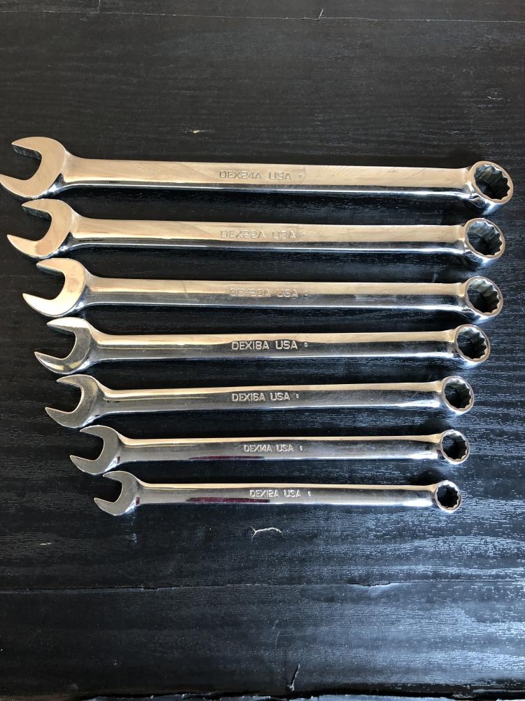 Snap-on スナップオン インチコンビネーションレンチセット OEX24A/22A