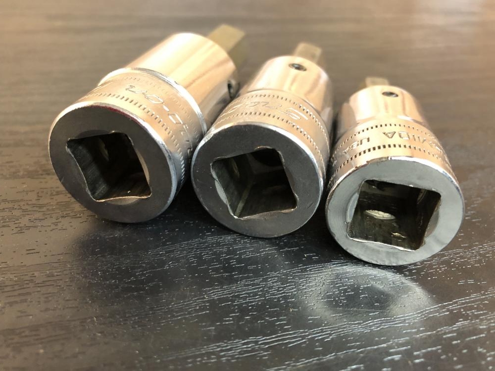 Snap-on スナップオン 1/2ヘックスソケット3個セット SAM10A/12A/14Aの 