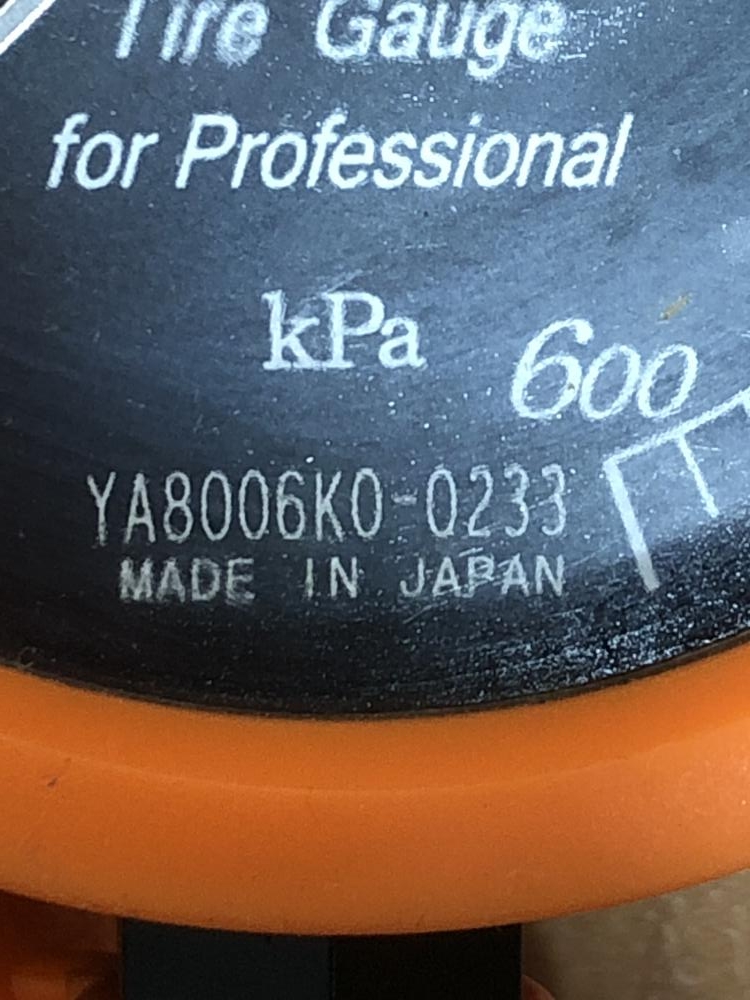 Snap-on スナップオン タイヤゲージ YA8006の中古 中古B使用感あり