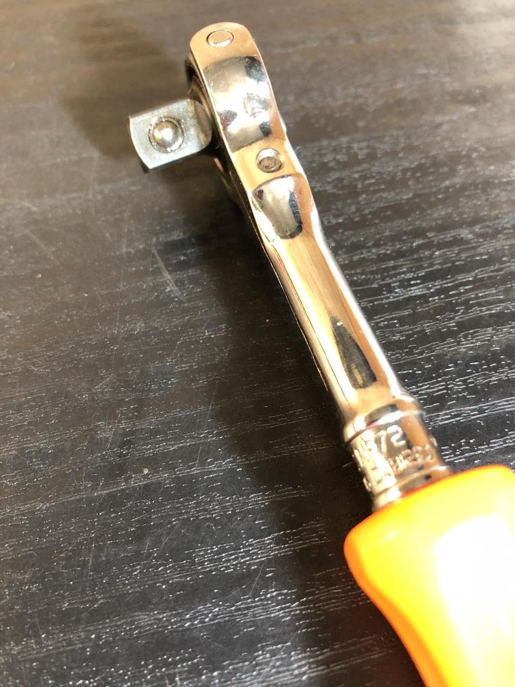スナップオン　Snap-on  3/8 スイベルラチェット FHCNF72 Snap-on スナップオン 3/8SQ樹脂グリップスイベルラチェット
