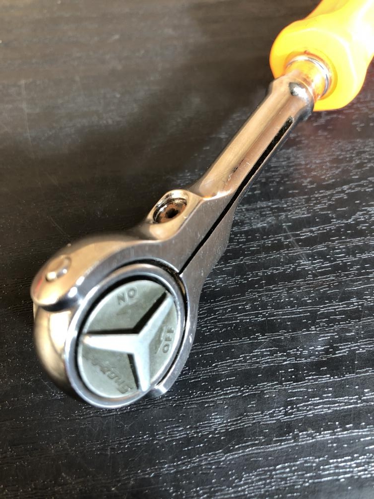 Snap-on スナップオン 3/8スイベルラチェット FHCNF72の中古 中古B使用