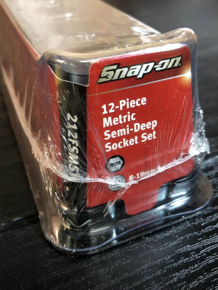 スナップオン Snap-on 3/8セミディープソケットセット 212FSMSYの中古 未使用品 《埼玉・川越》中古工具販売の専門店│  ツールオフ川越店 ｜中古工具販売のツールオフ