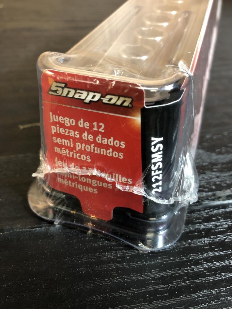 Snap-on セミディープソケット 3/8 212FSMSY USA在庫あり】 212FSMSY スナップオン Snap-on 3/8インチ ソケット