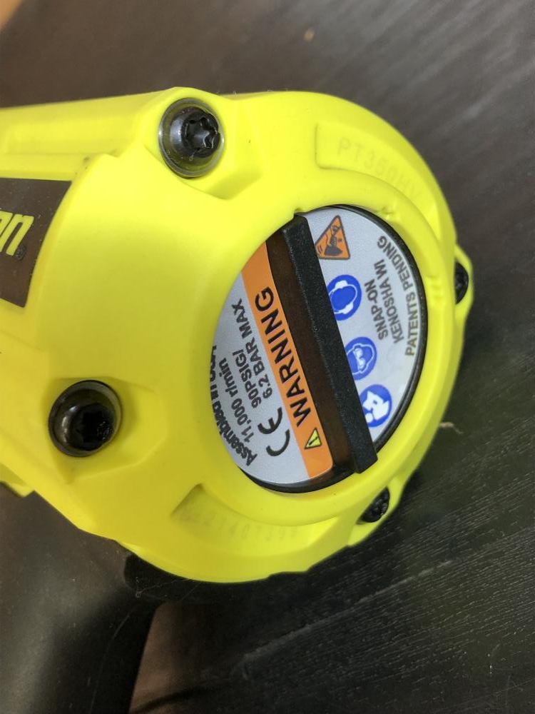 Snap-on スナップオン 1/2エアインパクトレンチ PT350HVの中古 未使用