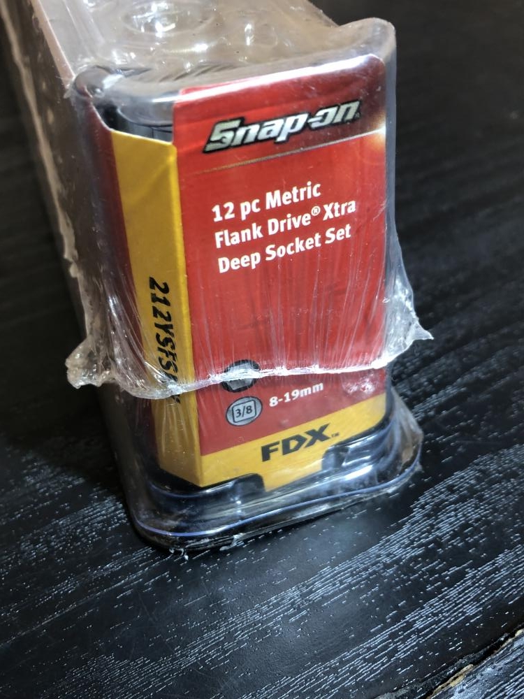 スナップオン Snap-on 3/8ディープソケットセット 212YSFSMYの中古 未 