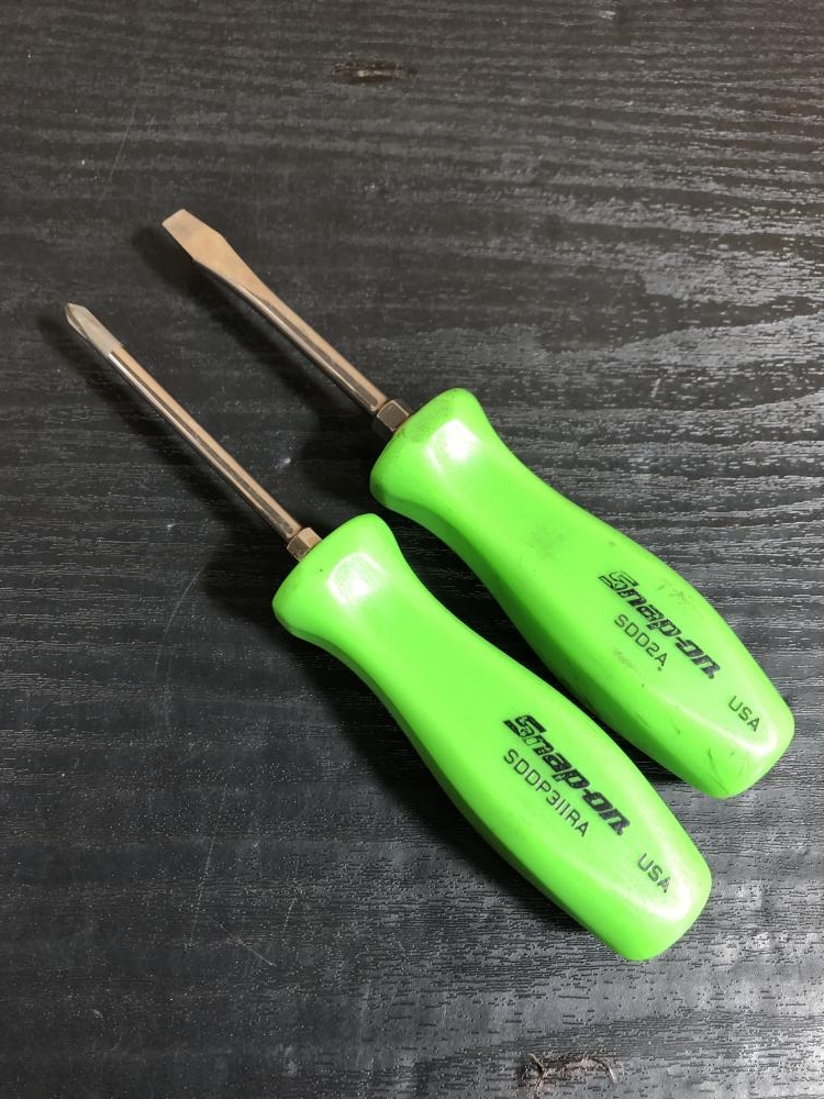 Snap-on スナップオン ドライバー7本セット SDD/SDDPの中古 中古C傷  