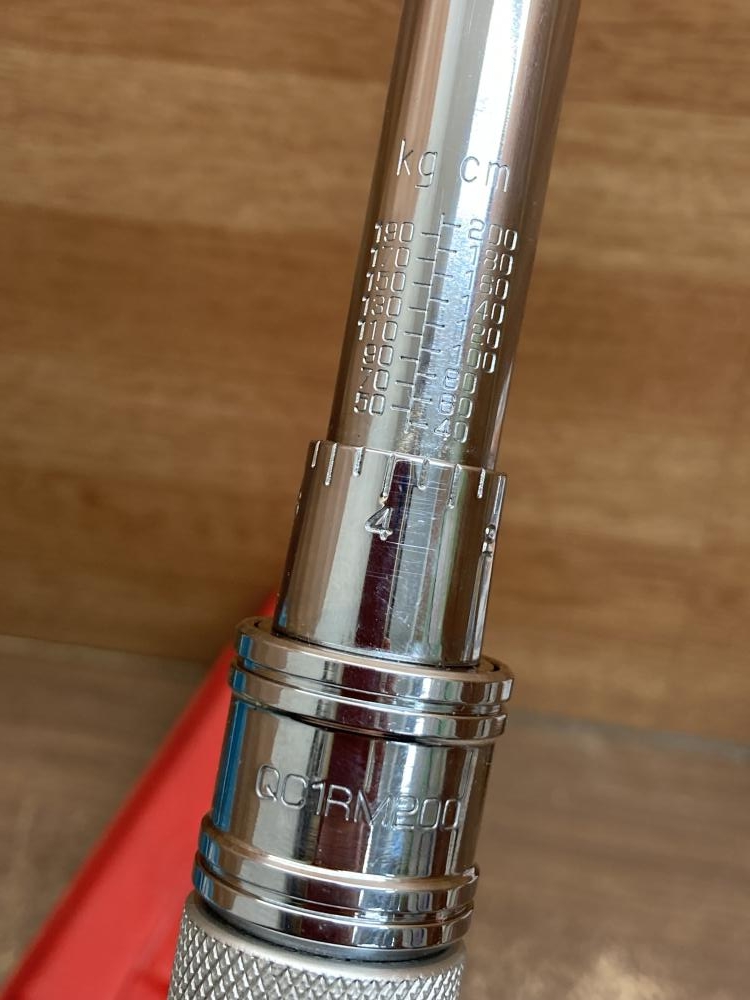 スナップオン Snap-on 3/8 トルクレンチ QC1RM200の中古 中古C傷汚れ 