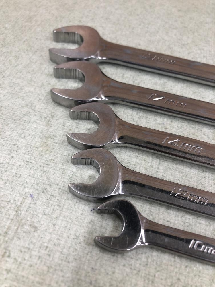 Snap-on スナップオン コンビネーションレンチ5本 SOEXM10・12・14・17 