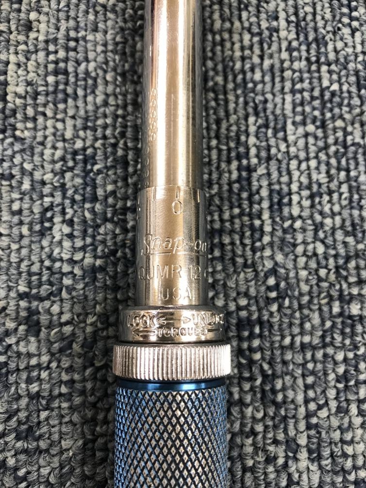 スナップオン トルクレンチ QJMR12Cの中古 中古B使用感あり スナップオン トルクレンチ QJMR12Cの中古 中古B使用感あり