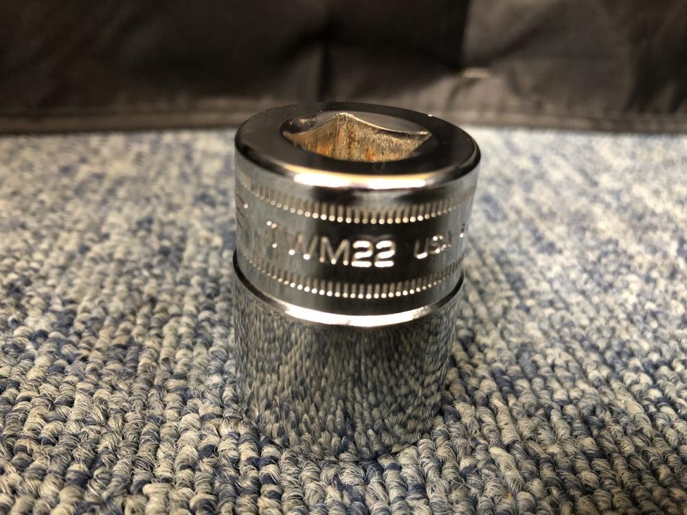 スナップオン 1/2シャローソケット 22mm TWM22の中古 中古B使用感あり