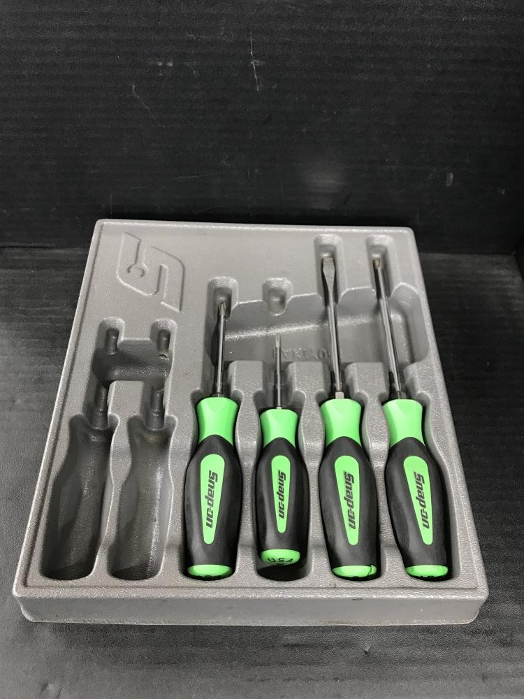 スナップオン ドライバー4本セット SGDP31/42/63IRB、SGD6Bの中古 中古  