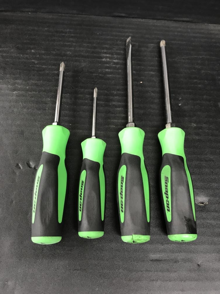 スナップオン ドライバー4本セット SGDP31/42/63IRB、SGD6Bの中古 中古