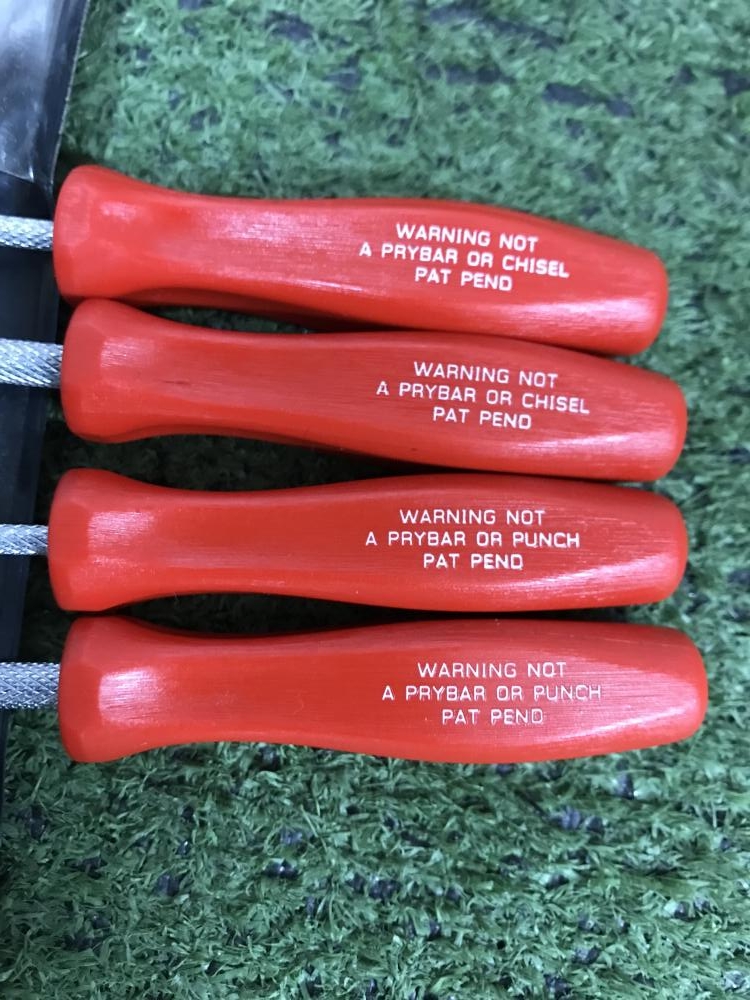 スナップオン ミニドライバーセット SDDX40Rの中古 中古C傷汚れ