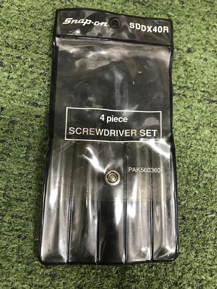 スナップオン　ミニドライバー　SDDX40 絶版】Snap-on SDDX40 ミニドライバー 4本セット 黄 イエロー