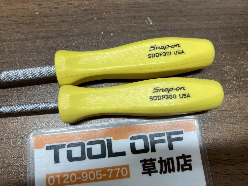 スナップオン ミニプラスドライバー SDDP300、301の中古 中古C傷