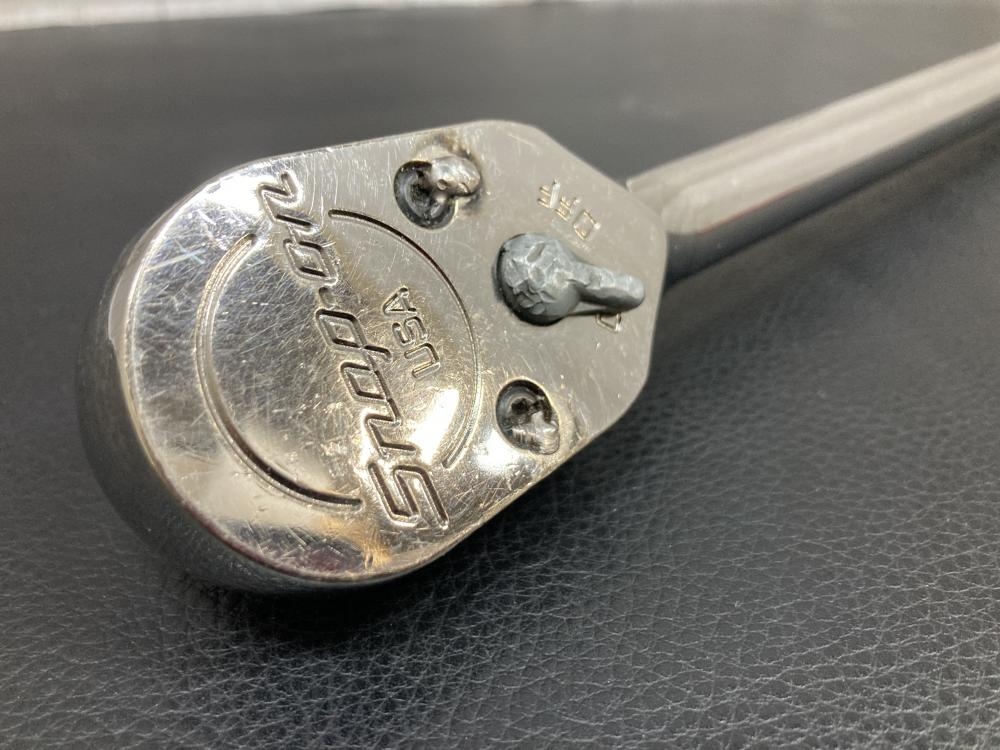 Snap-On 1/2ラチェットハンドル ※彫りキズ SL936の中古 中古C傷汚れ Snap-On 1/2ラチェットハンドル ※彫りキズ SL936の中古 中古C傷汚れ