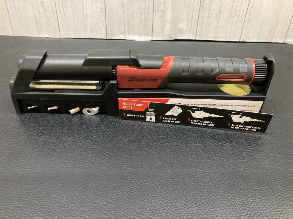 Snap-On ガス式半田ごて 長期保管品 YAS42の中古 未使用品 Snap-On ガス式半田ごて 長期保管品 YAS42の中古 未使用品