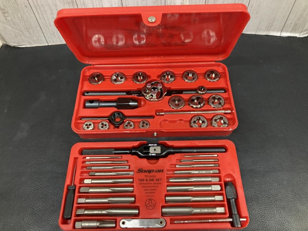 Snap-On タップ&ダイスセット TD-2425の中古 中古B使用感あり 《横浜・青葉》中古工具販売の専門店│ ツールオフ横浜店  ｜中古工具販売のツールオフ