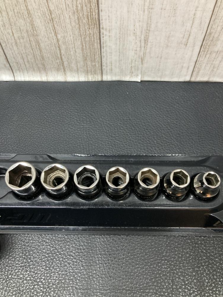 Snap-On 6角3/8シャローソケットセット FSM81~181の中古 中古B使用感